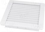 8002574278 ALFA1000BPB, Решетка, Отв: 131x125мм, D: 22мм, IP54, Монтаж: на защелки, 160г Hirschmann