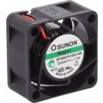 8002567886 MF40202VX-1000U-A99, Вентилятор осевой, 24В DC, 40x40x20мм, подшипник Vapo, 18,25куб.м/ч, 27,5дБА () Hirschmann