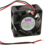 8005960734 G4020M12B-RSR, Fan Tubeaxial 12VDC Square - 40mm L x 40mm H Ball 9.0 CFM (0.252m³/min) 2 Wire Leads Hirschmann — изображение 2