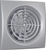 8003230362 Вентилятор осевой вытяжной с обр. клап. D 125, AURA 5C gray metal 87-991 Hirschmann