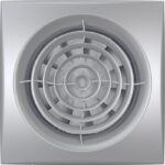 8003230362 Вентилятор осевой вытяжной с обр. клап. D 125, AURA 5C gray metal 87-991 Hirschmann — изображение 2