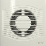 8000905490 Вентилятор осевой вытяжной с обр. клап. D 100 SLIM 4C Ivory 89-841 Hirschmann — изображение 3