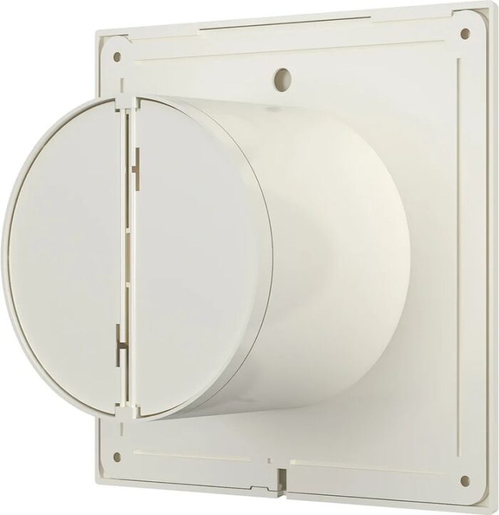 8000905490 Вентилятор осевой вытяжной с обр. клап. D 100 SLIM 4C Ivory 89-841 Hirschmann — изображение 5