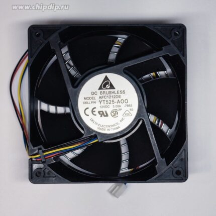 8041347116 Вентилятор Delta Electronics AFC1212DE (YT525-AOO) 12V DC 3.0A 120X38 3pin Hirschmann