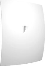 8034866329 BREEZE 4C Matt white, Вентилятор осевой вытяжной D 98, декоративный 90-06904 Hirschmann
