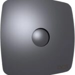8025931923 RIO 5C Dark Gray metal, RIO 5C dark gray metal, Вентилятор осевой вытяж, D 123, декор 90-06993 Hirschmann
