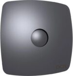 8025931923 RIO 5C Dark Gray metal, RIO 5C dark gray metal, Вентилятор осевой вытяж, D 123, декор 90-06993 Hirschmann