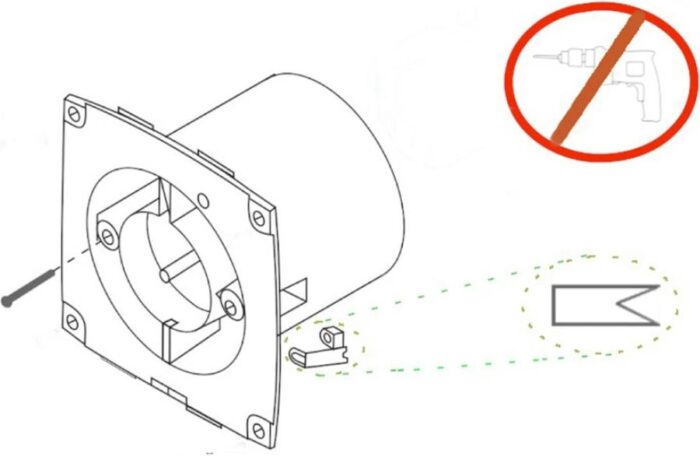 8010932700 ВЕНТИЛЯТОР A120XS-T таймер + клапан 29508 Hirschmann — изображение 2
