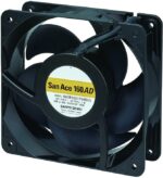 8026245356 9ADW1601P5HT03, EC Fans AC, DC Axial Fan, 160x160x51mm, 100-240VAC, Term, Splash Proof, Tach/PWM, IP56 Hirschmann — изображение 2