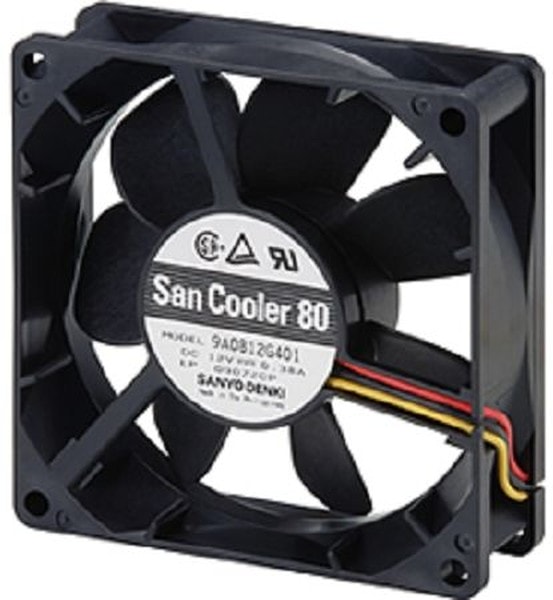 doc058588291 8041542367 9S0812H410, Axial Fan, 12 V dc, dc Operation, 1.12m³/min, 2.76W, 230mA Max, 80 x 80 x 25mm Hirschmann — изображение 1
