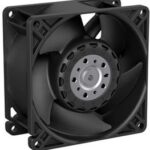 8046487834 8315100324,DC Axial Fan, 24 V, Square, 80 mm, 38.15 mm, Ball Bearing, 80 CFM Hirschmann