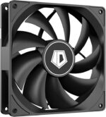 8021029916 Вентилятор для корпуса ID-Cooling FL-12025K черный 120мм 1250rpm 21db 3-pin Hirschmann — изображение 6