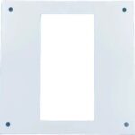 8030467464 В612НПП. Настенная пластина для прямоуголяных воздуховодов 60x120 В612НПП Hirschmann
