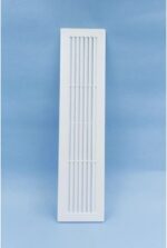 8030467442 Решетка вентиляционная переточная 460x110 без сетки АВS- пластик белая Серия 4611TRU Hirschmann — изображение 2