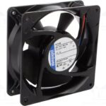 8002739360 4114 N, Вентилятор осевой, 119х119х38мм, 24В, DC, 5.6Вт, качения, 2 провода Hirschmann