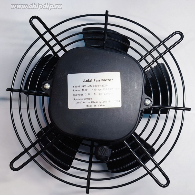 doc058738150 8041622618 Вентилятор Axial Fan Motor YWF.A2S-200B-51A00 220-240V 50Hz 450W 0.2AV2650rpm Hirschmann — изображение 1