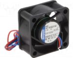 8005649883 412-099, DC Fans DC Axial Fan, 40x20mm, 12VDC, 10m3/h, 0.8W, 18dBA, 6000RPM, Sintec Bearing Hirschmann — изображение 2