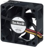 8041562166 Вентилятор Sanyo Denki San Ace 9RA0612J40011 12V 0.35A 60x25 Hirschmann — изображение 3