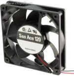 8041562142 Вентилятор Sanyo Denki San Ace 9G1224E402 24V 0.37A 120x25 Hirschmann — изображение 3