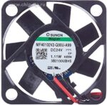 8041614601 Вентилятор SUNON MF40102V2-Q00U-A99 24V 1.11W 40X10 2pin Hirschmann — изображение 4