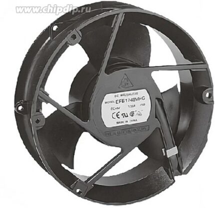 8041614573 Вентилятор Delta Electronics EFB1712HG 12V DC 2.20A 172X51 3pin Круг в оснастке 70-40074-02-A1-K1 Hirschmann
