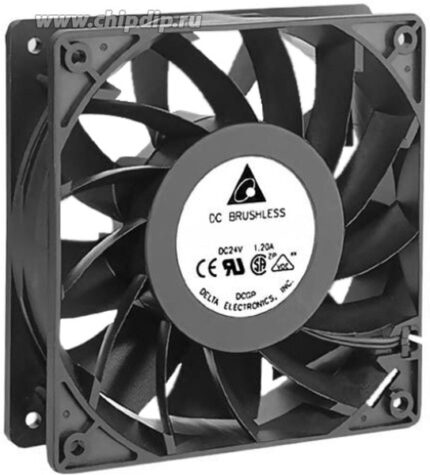 8041622670 Вентилятор Delta Electronics FFB1224EHE 24V 1.50A 120x38 3pin () Hirschmann