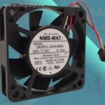 8041622659 Вентилятор NMB 2406VL-05W-B69 Fanuc A90L-0001-0567#B 24V 0.10A 60х15 3pin () Hirschmann