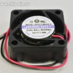8003078973 KF0210B5HR-R (KF0210B5HR022-047R) (13000RPM) 5V/0,22A (25х25х10) B(подшипник) CFM2,54/dBA32,1 Jamicon вентилятор, провод Hirschmann