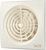 8037996669 AURA 4C Ivory, Вентилятор осевой вытяжной с обратным клапаном D 100, декоративный 90-06854 Hirschmann