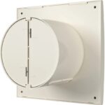 8037996669 AURA 4C Ivory, Вентилятор осевой вытяжной с обратным клапаном D 100, декоративный 90-06854 Hirschmann — изображение 5
