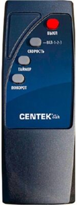 8048702344 Вентилятор напольный Centek CT-5021 40Вт скоростей:3 ПДУ серый/белый Hirschmann — изображение 7