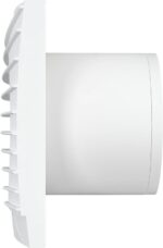 8037996674 SILENT 4C Matt white, ЭРА. Вентилятор осевой вытяжной с обратным клапаном D 100, декоративный 90-07742 Hirschmann — изображение 4