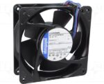 8005951983 4118N/2H4PU, Fan Tubeaxial 48VDC Square - 119mm L x 119mm H Ball 206.0 CFM (5.77m³/min) 4 Wire Leads Hirschmann — изображение 2