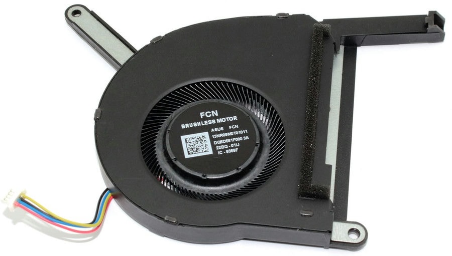 doc058898151 8037995772 Вентилятор (кулер) для ноутбука Asus TUF Gaming FX507 FX507Z FA507R FA707 FX707ZR CPU 5V Hirschmann — изображение 1