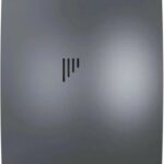 8038158525 BREEZE 4C Dark gray metal, Вентилятор осевой вытяжной с обратным клапаном D 100, декоративный 90-07201 Hirschmann