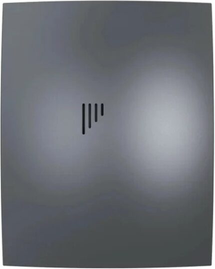 8038158525 BREEZE 4C Dark gray metal, Вентилятор осевой вытяжной с обратным клапаном D 100, декоративный 90-07201 Hirschmann
