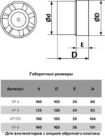 8037970533 VP 6, Вентилятор осевой канальный вытяжной D 160 90-00043 Hirschmann — изображение 5