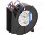 8045441775 Вентилятор Ebmpapst RL48-19/12/2 12V DC 0.42A 5W 3pin Улитка () Hirschmann — изображение 3