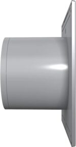 8037996679 SLIM 4C gray metal Эра. Вентилятор осевой вытяжной с обр. клап. D 100, декоративный 87-994 Hirschmann — изображение 6