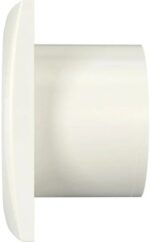 8037996672 AURA 5C Ivory, Вентилятор осевой вытяжной с обратным клапаном D 125, декоративный 90-06855 Hirschmann — изображение 3