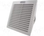 8029312259 I-ALFAATV4324-000, Fan: DC; axial; 24VDC; 255m3/h; 61dBA; ball bearing; IP54; RAL 7035 Hirschmann