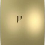 8037996673 BREEZE 4C Champagne, Вентилятор осевой вытяжной с обратным клапаном D 100, декоративный 90-07199 Hirschmann