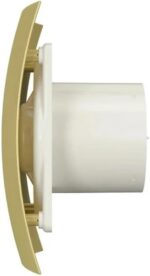 8037996673 BREEZE 4C Champagne, Вентилятор осевой вытяжной с обратным клапаном D 100, декоративный 90-07199 Hirschmann — изображение 3