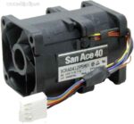 8041735723 Вентилятор Sanyo Denki San Ace 9CRA0412P5M04 12V 0.7A 40x56 4pin Hirschmann — изображение 2