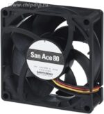 8041735700 Вентилятор Sanyo Denki San Ace 9RA0812G40011 12V 0.22A 80x25 Hirschmann — изображение 2