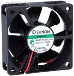 8041805707 Вентилятор SUNON MB60201VX-000U-A99 12V 0.21A 2.52W 60x20 2pin Hirschmann — изображение 2