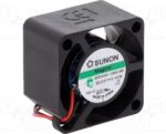 8006418279 MF25150V1-1000U-A99, DC Fans Axial Fan, 25x25x15mm, 5VDC, 3.1CFM, 0.16"H2O, Vapo, Wire, Auto Restart Hirschmann — изображение 2