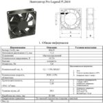 8030344964 Осевой вентилятор 80х80х25 мм, 3000 об./мин., 24 В Hirschmann — изображение 2