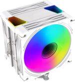 8043016681 Устройство охлаждения(кулер) BLOODY BD-AC230-ARGB1, LCD, 4-pin, ARGB, 120мм, белый, retail [bd-ac230-argb1-wh] Hirschmann — изображение 4