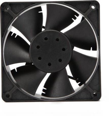 8005767451 17001160A, Fan Tubeaxial 24VDC Square - 120mm L x 120mm H Ball 120.0 CFM (3.36m³/min) 4 Wire Leads Hirschmann